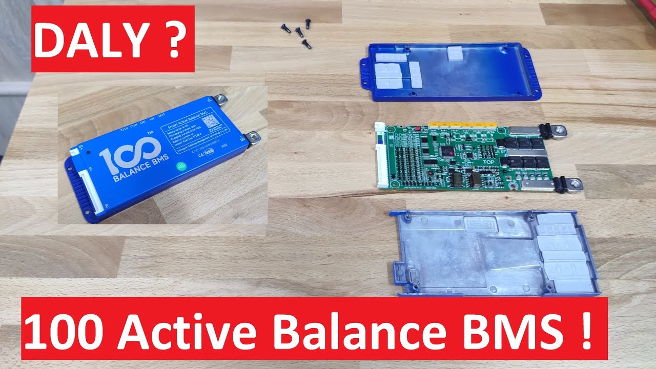 100 Smart Active Balance BMS  #diy #magazynenergii #powerwall  #bms #balancer #daly