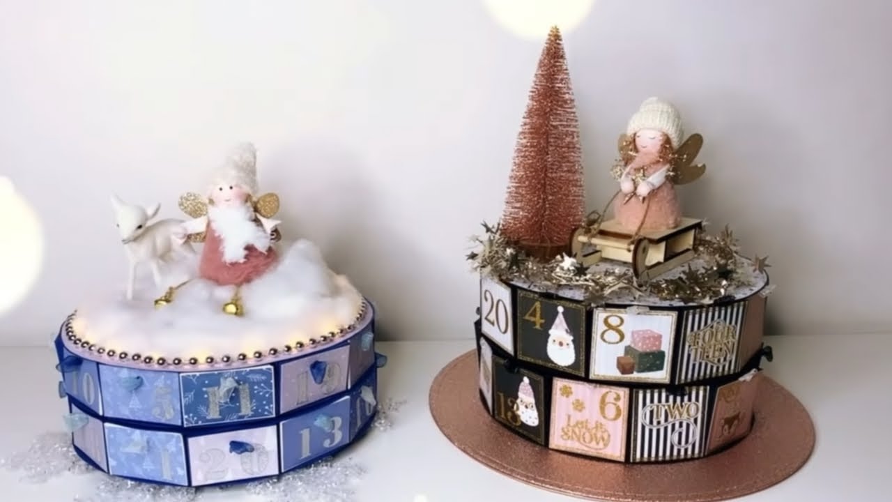 DIY Advent Calendar Round | Tutorial