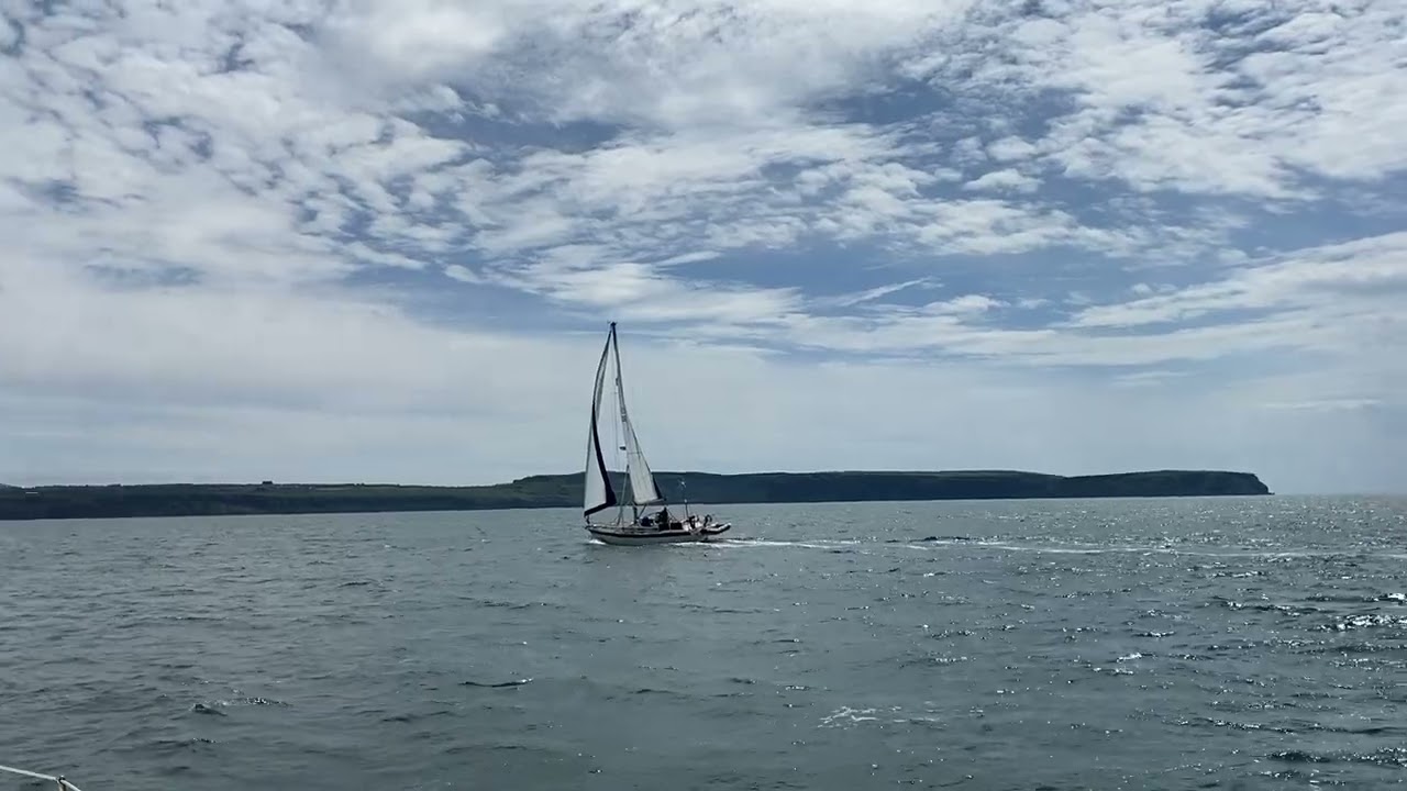 Sailing from East Tarbet Bay to Whitehaven