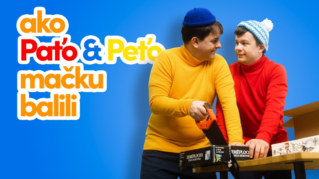 Ako Paťo a Peťo mačku balili - mačka vo vreci z iHRYska