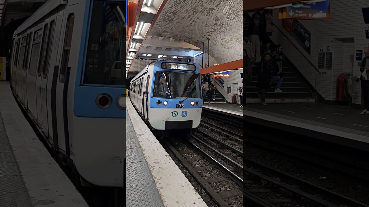 Una estación de metro en París 🗼🇫🇷 