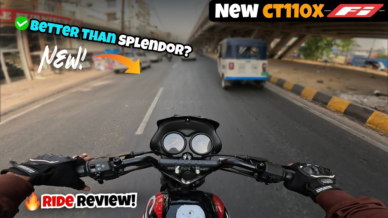 2025 New Bajaj Ct 110X Fuel Injection RIDE REVIEW -:🔥Perfomance, Features, On Road Price? @BikesHunt
