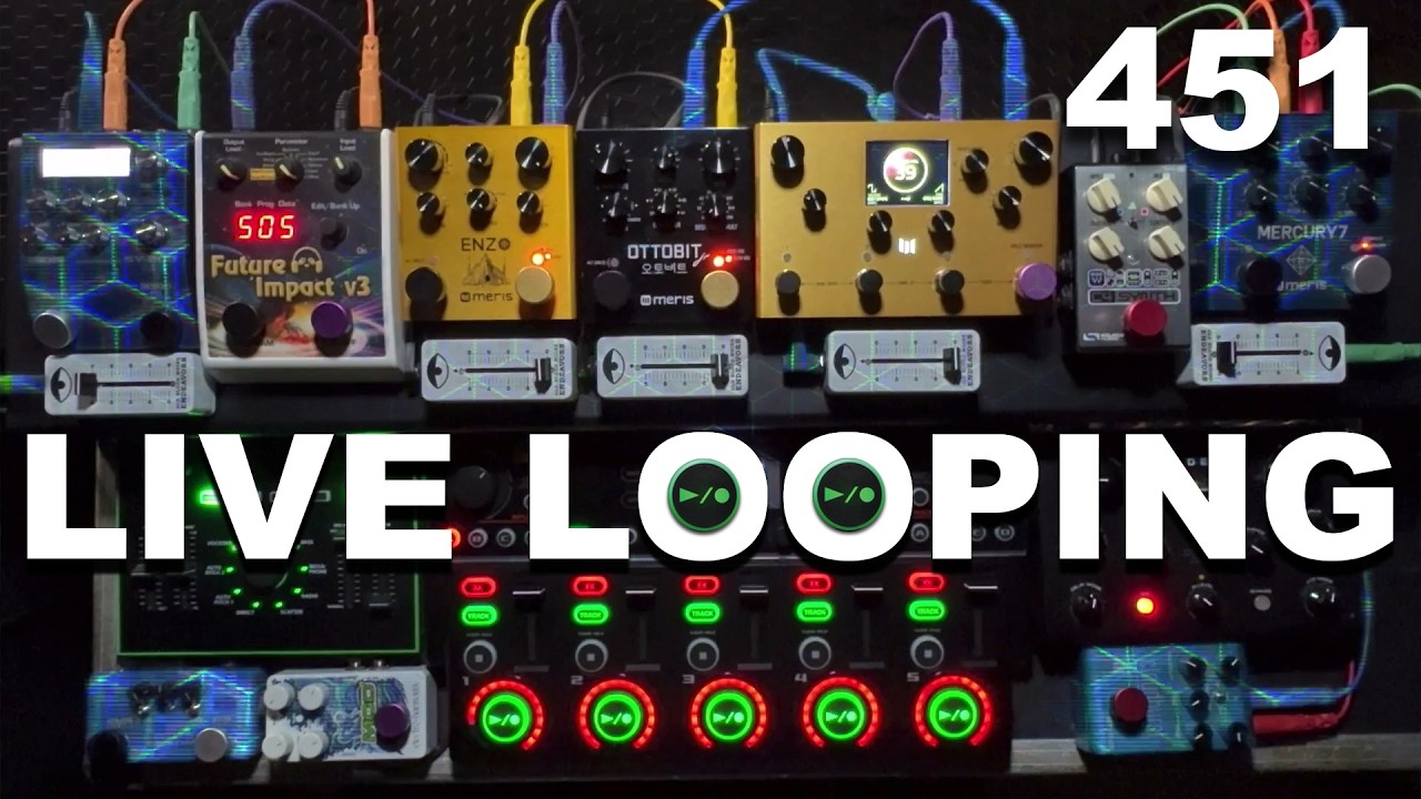 (((LIVE LOOPING))) Human Voice x Guitar Pedals ÷ BOSS RC-505 ►/ o