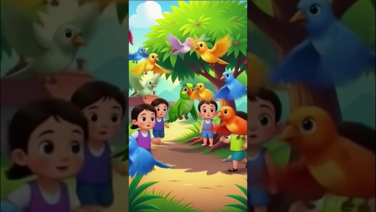 🦜Talking Parrot Story🦜| Hindi Cartoon