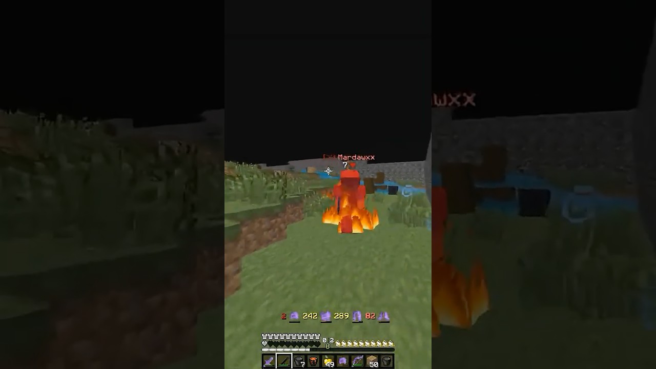 Am I the GOAT of Minecraft? #minecraft #pvp #hypixel #shorts #clutch