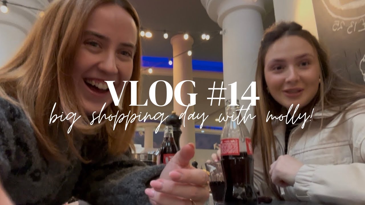 vlog #14 | big shopping day with molly!