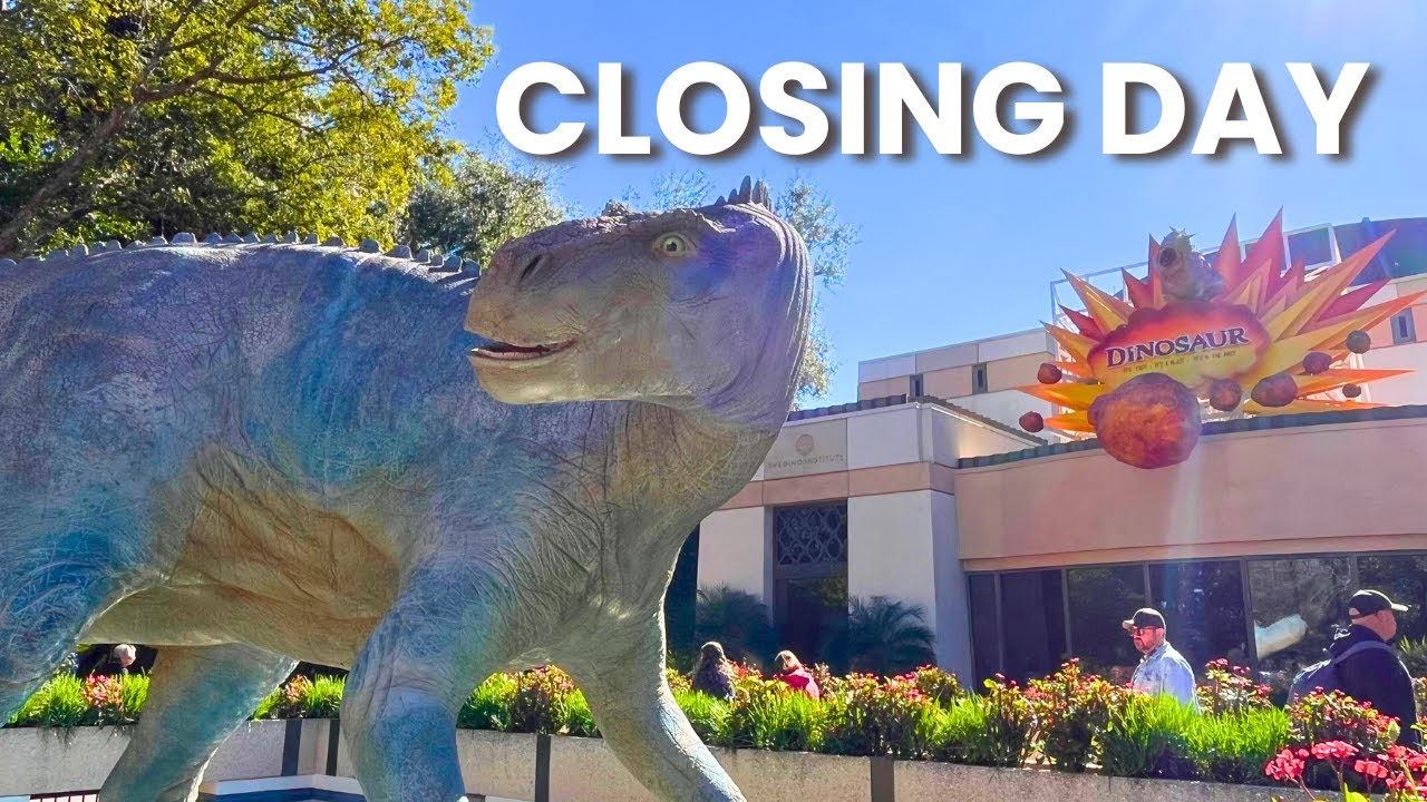 Dinoland U.S.A. Closing Day 🦖 | Dinosaur’s Final Day at Animal Kingdom