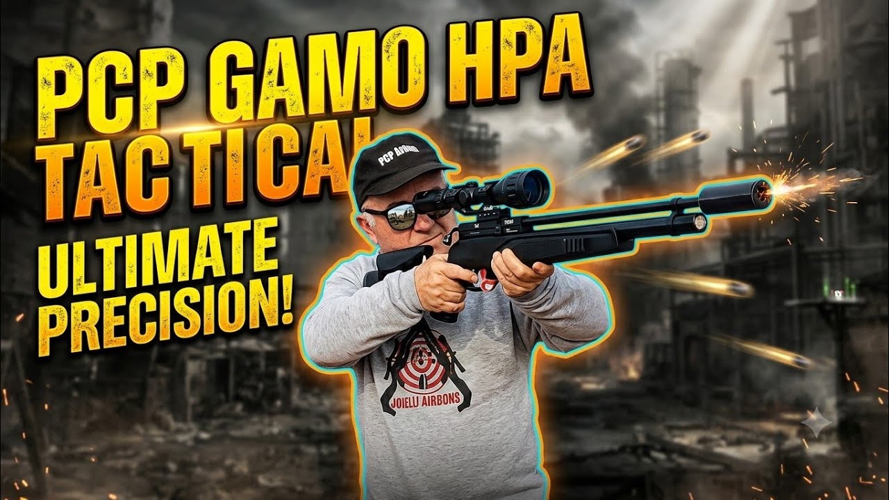 PCP GAMO HPA TACTICAL//EVALUACIÓN #joselucarabinaspcp