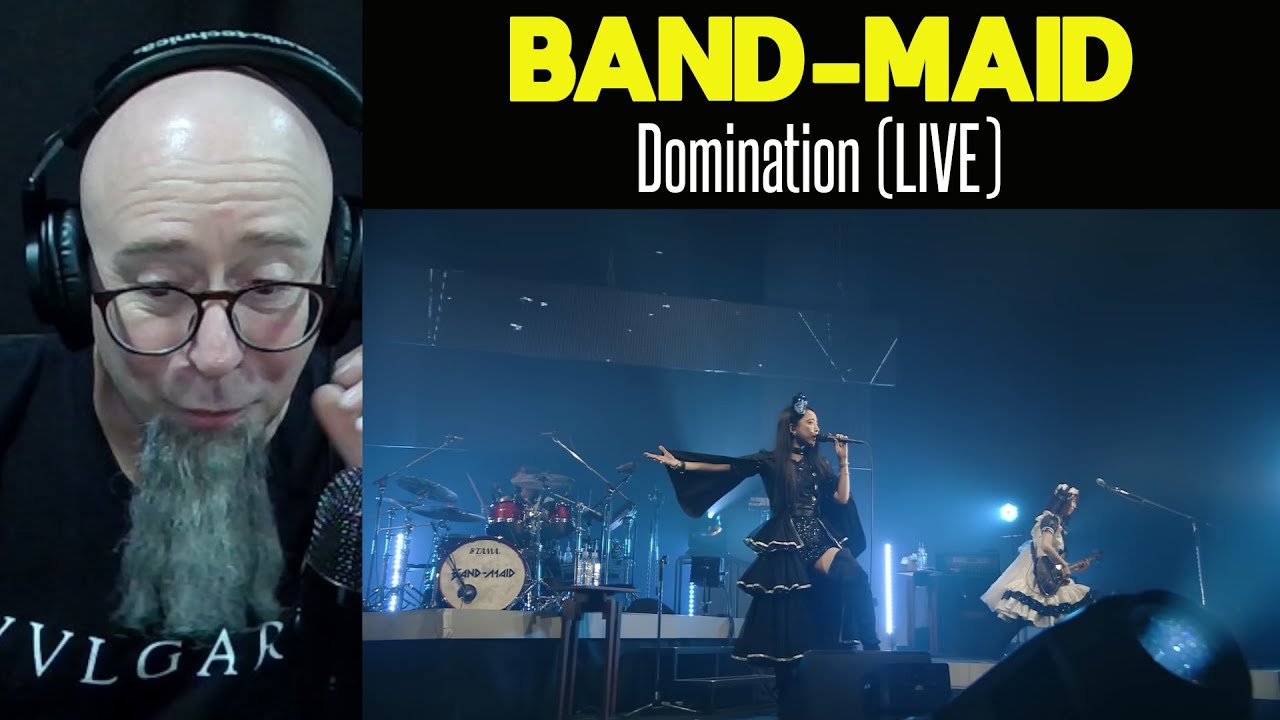 BAND-MAID - DOMINATION (Official Live Video) Reaction