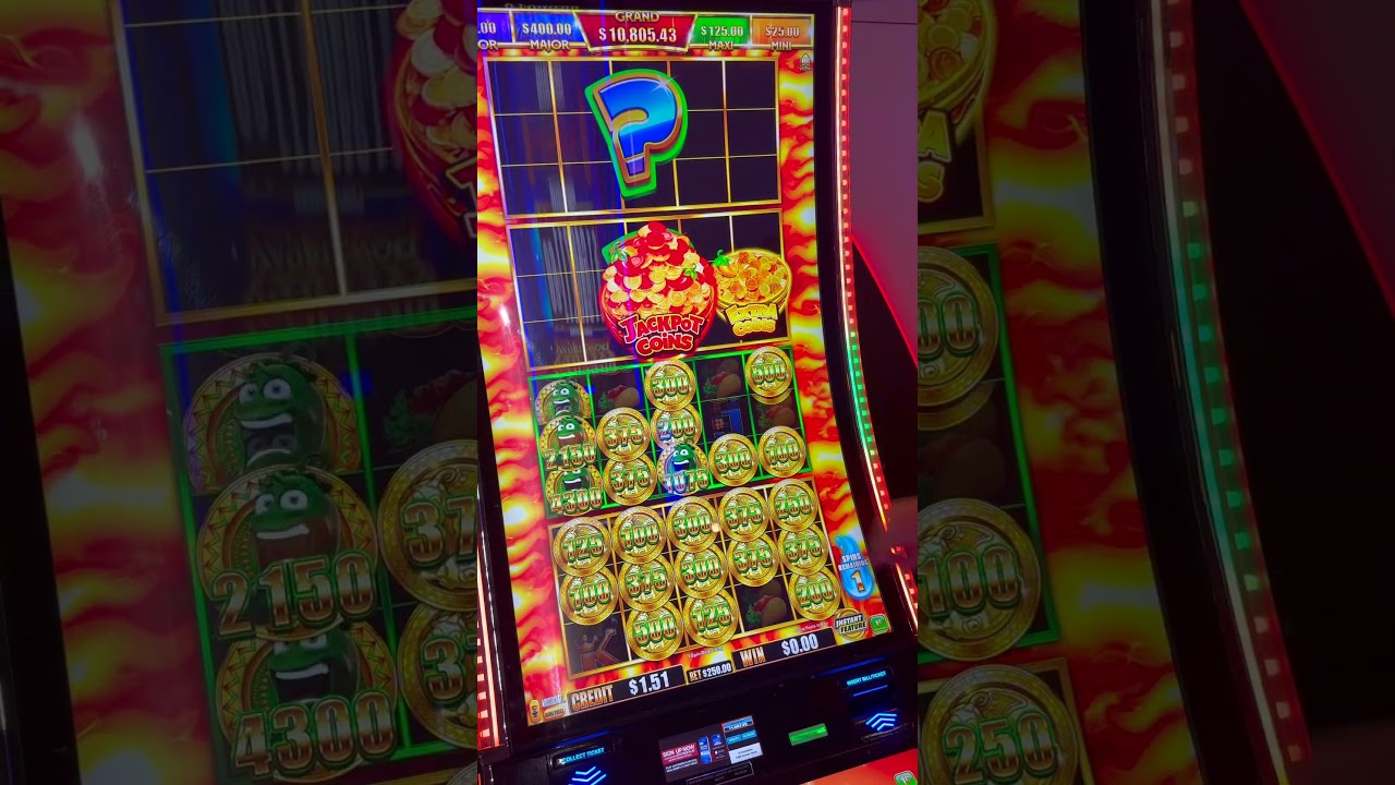 Buying the MAX Bonus on the New Flamin' Fiesta Slot! #slots #casino #lasvegas