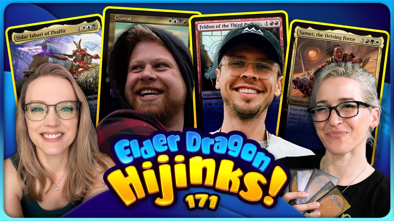 Rhystic Studies Returns! | Sidar Jabari vs Cromat vs Feldon vs Samut w/ LRRMTG | EDHijinks Ep 171