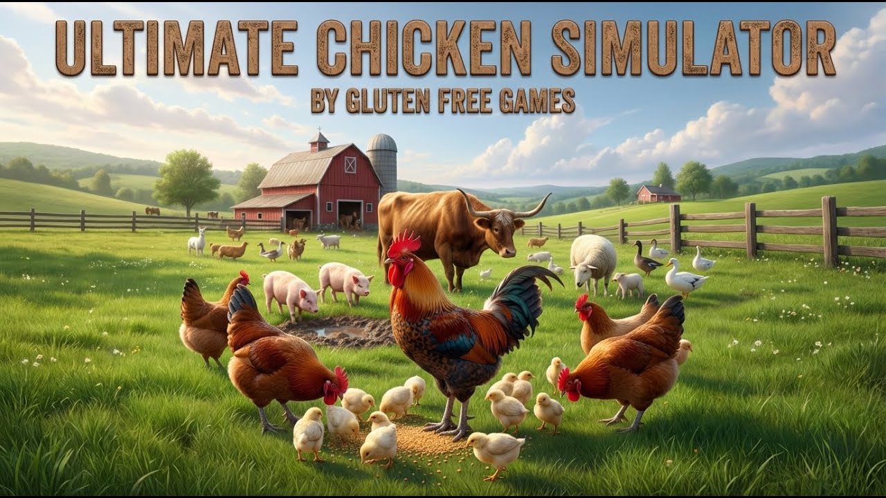 "Crazy Hen Simulator": Can a hyperactive chicken survive the farm?