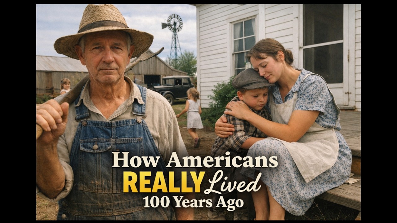 This is how Americans really lived 100 years ago #america #folktales #folkstories