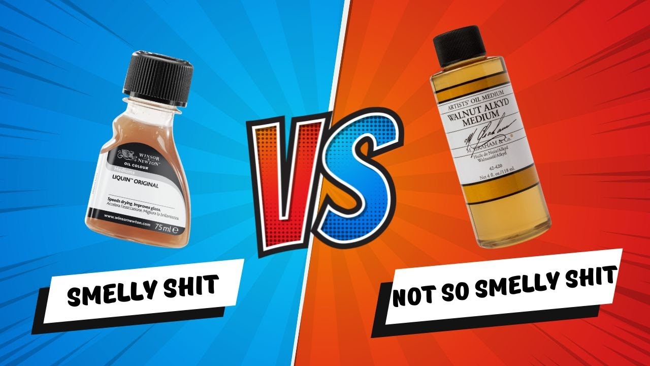 Oil Painting: Liquin vs Walnut Alkyd Mediums