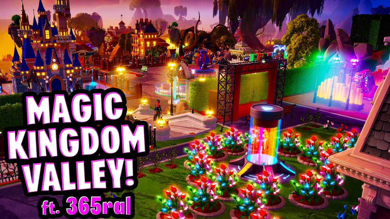 This Whole Valley is GIANT Classic Disney Park in Disney Dreamlight Valley. Epic Valley Tour!