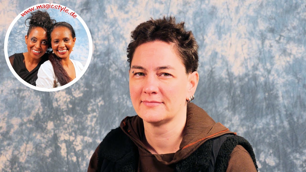Sabrina überraschte uns mit ganz kurzen Haaren - sie sollen wieder lang werden!