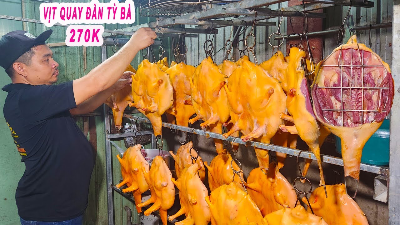 Vịt Quay Đàn Tỳ Bà Da Giòn 270K | 