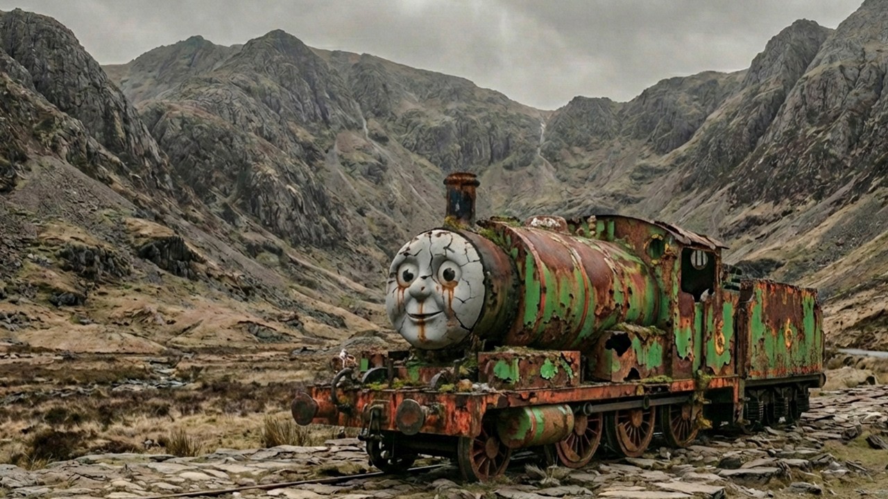 I Found Thomas&rsquo; Best Friend Percy Abandoned in the Mountains&hellip; | Rusty to Fully Restored ASMR