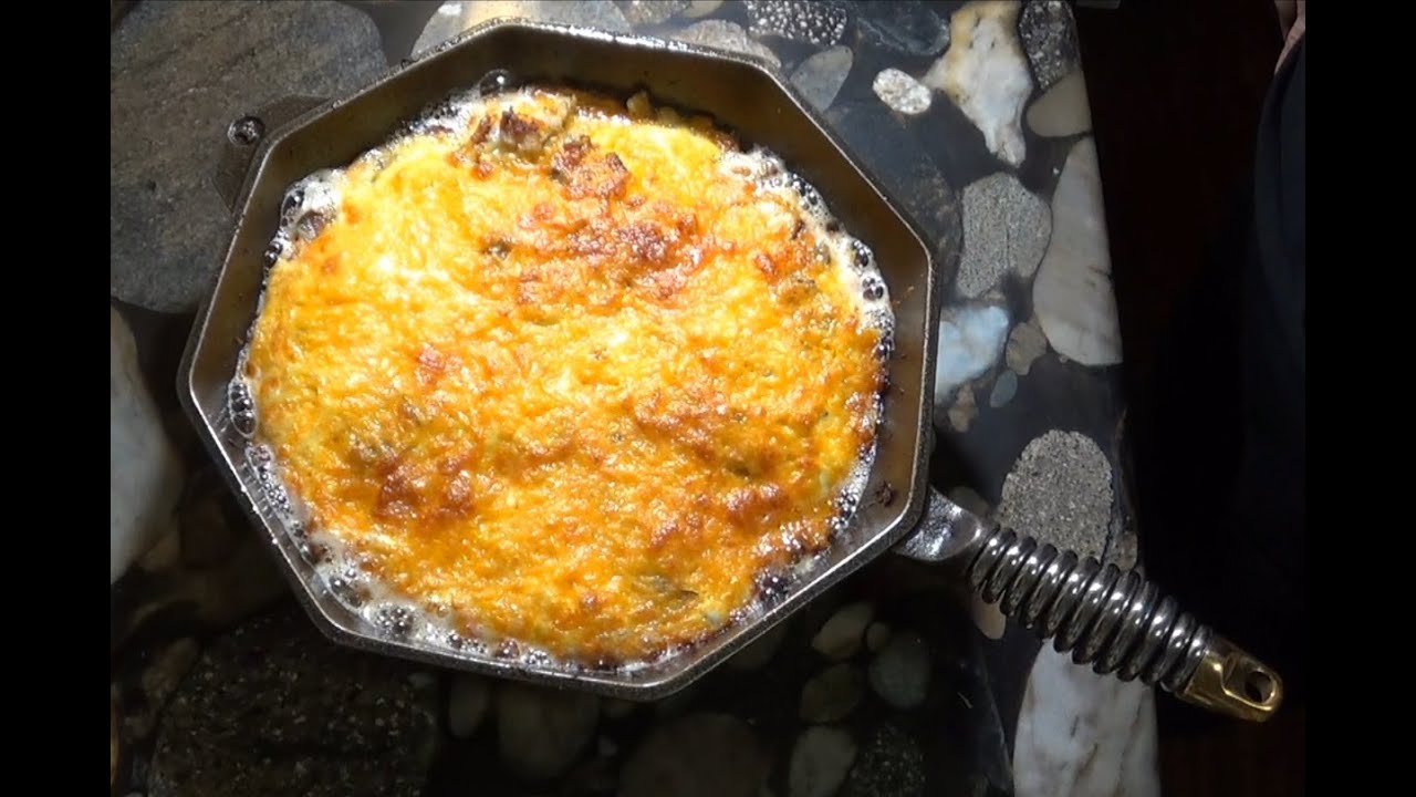 Frittata in a Finex Cast Iron Skillet