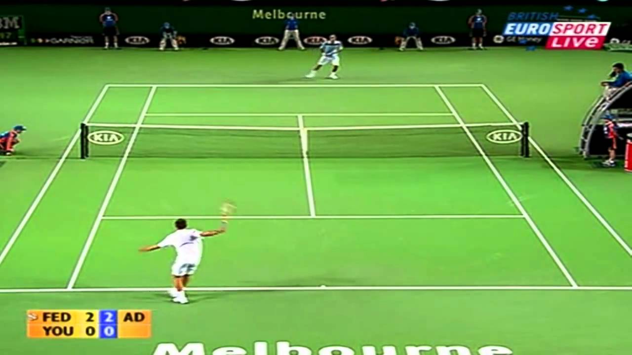 Roger Federer - Slice Backhand Battle