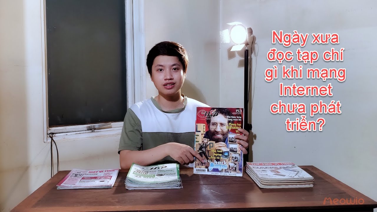 Ngày xưa xem gì để tìm hiểu công nghệ khi Internet chưa phát triển | Vlog