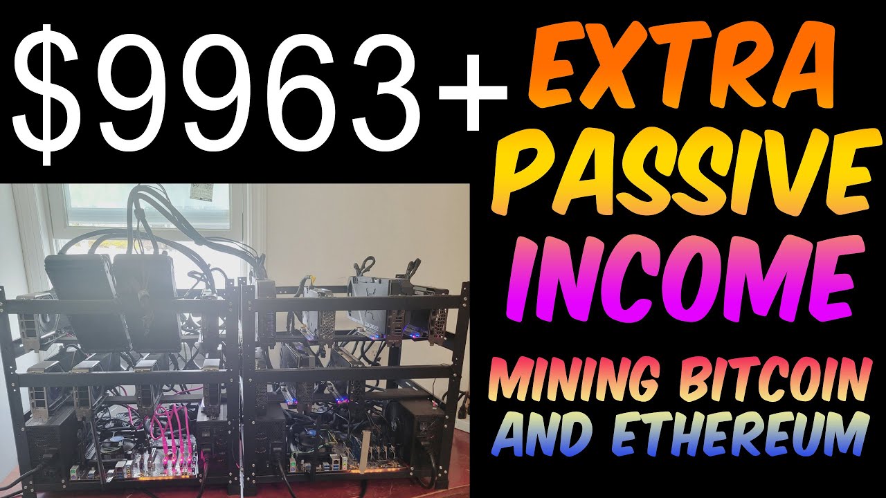 WE MAKE $750+ PER MONTH MORE WITH 2 NEW MINING RIGS PASSIVE INCOME FOREVER (6X 3080ti FEs+7X 3060ti)