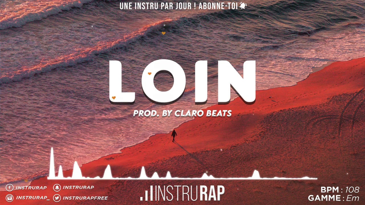 [FREE] Instru Rap Ambiance | Love/Été Instrumental Rap - LOIN - Prod. By Claro Beats