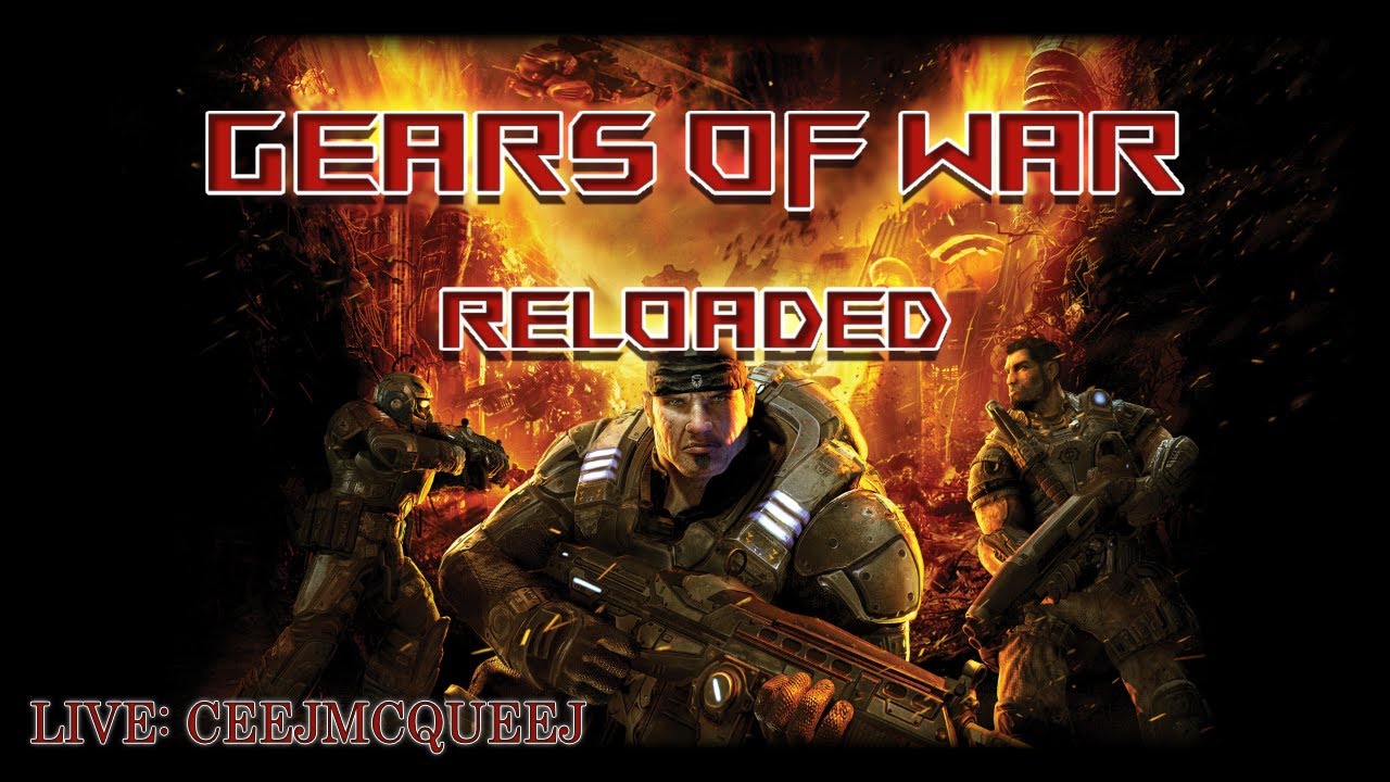 LIVE Gears of War Reloaded Multiplayer Chaos – Ceej McQueej & uncle_c0il Team Up! (PC)