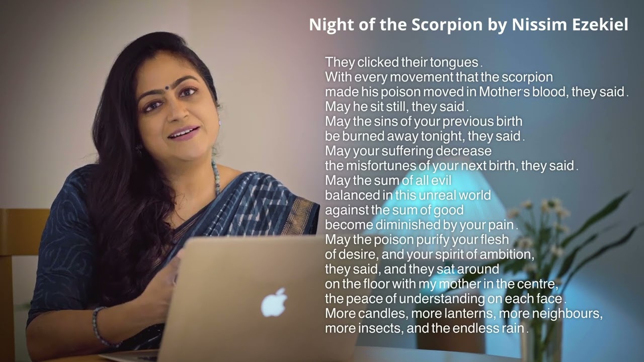 Night of the Scorpion - Poem by  Nissim Ezekiel | Explanation