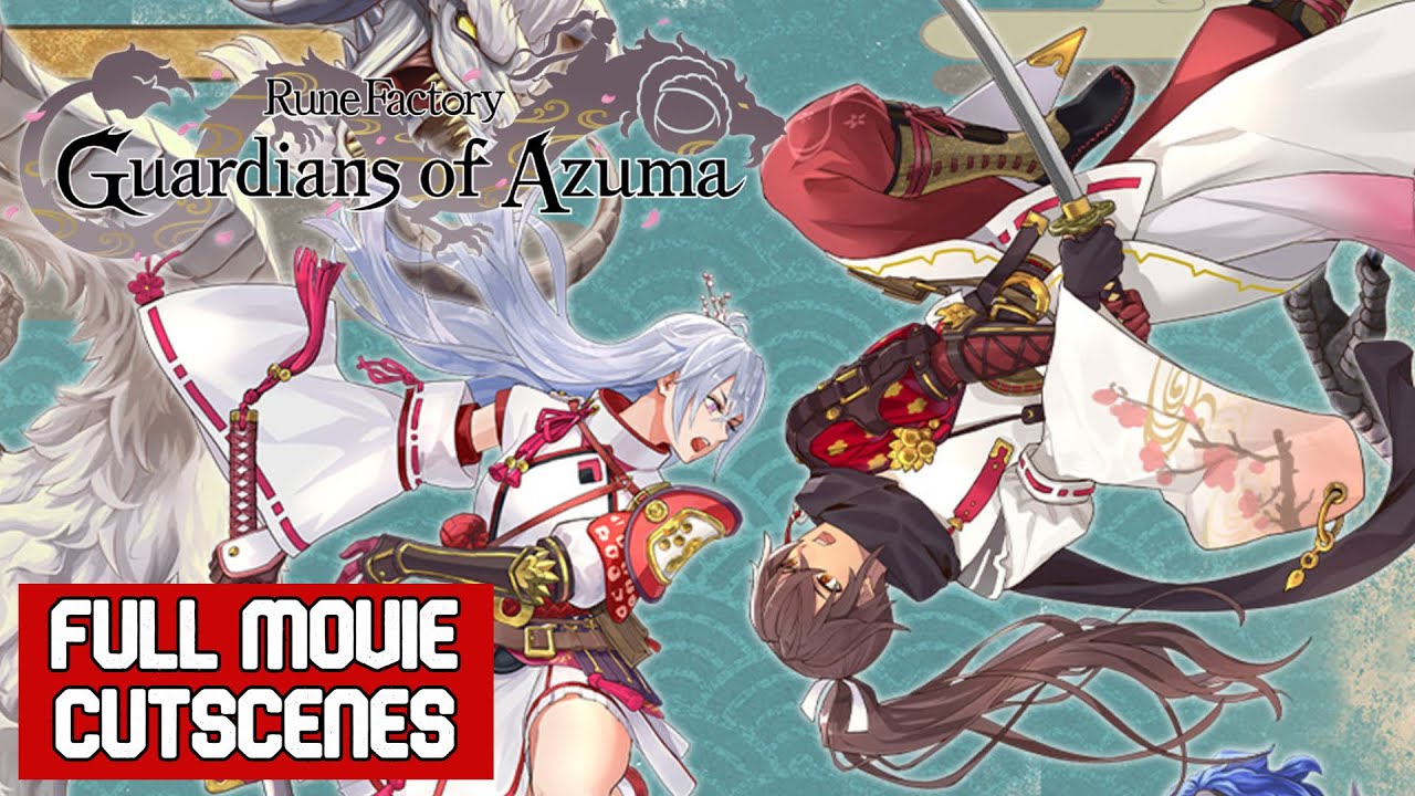 Rune Factory Guardians of Azuma All Cutscenes Full Movie
