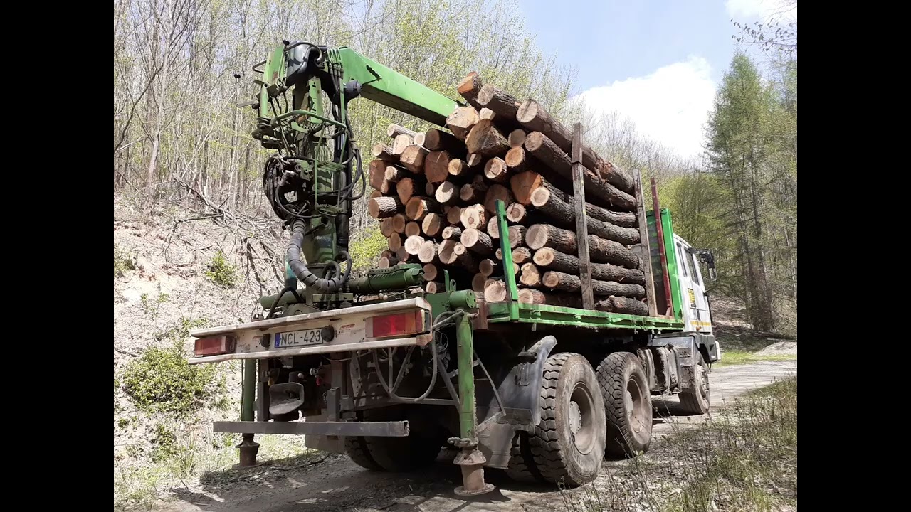 Astra truck 6x4 rönkszállító
