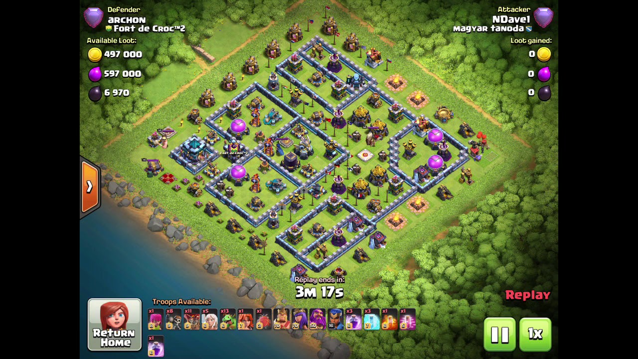 Queen-walk, baby dragon strategy [TH13]
