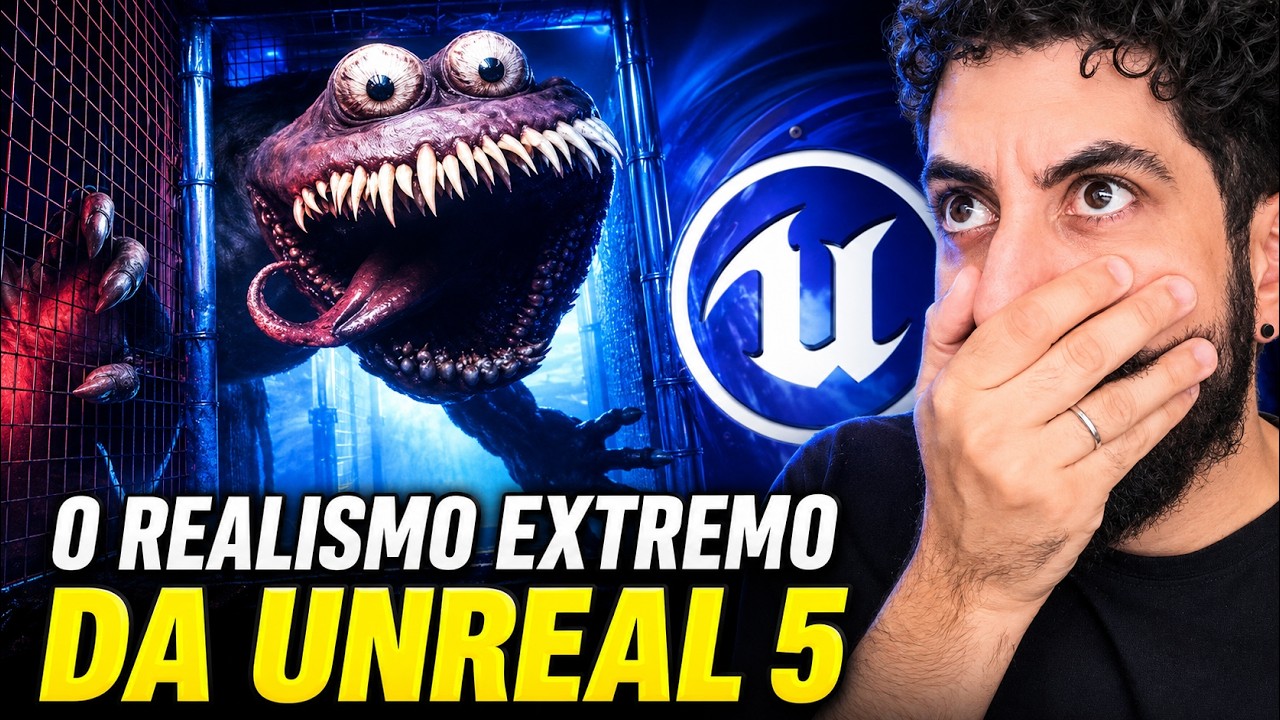 NOVO JOGO ULTRARREALISTA feito na UNREAL ENGINE 5