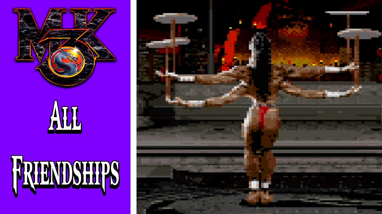 Mortal Kombat 3 (SNES) - All Friendships