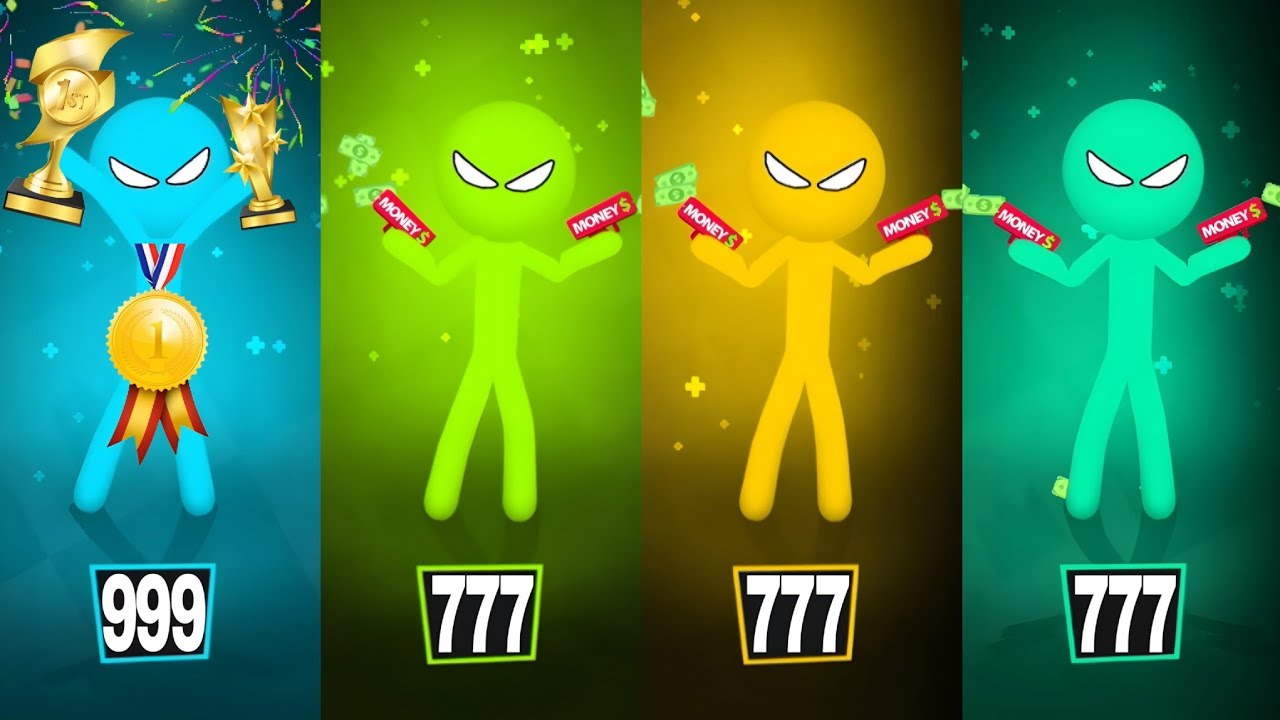Stickman Party 234 MiniGames - Intense Moments & Wins! Stickman Fight Highlights