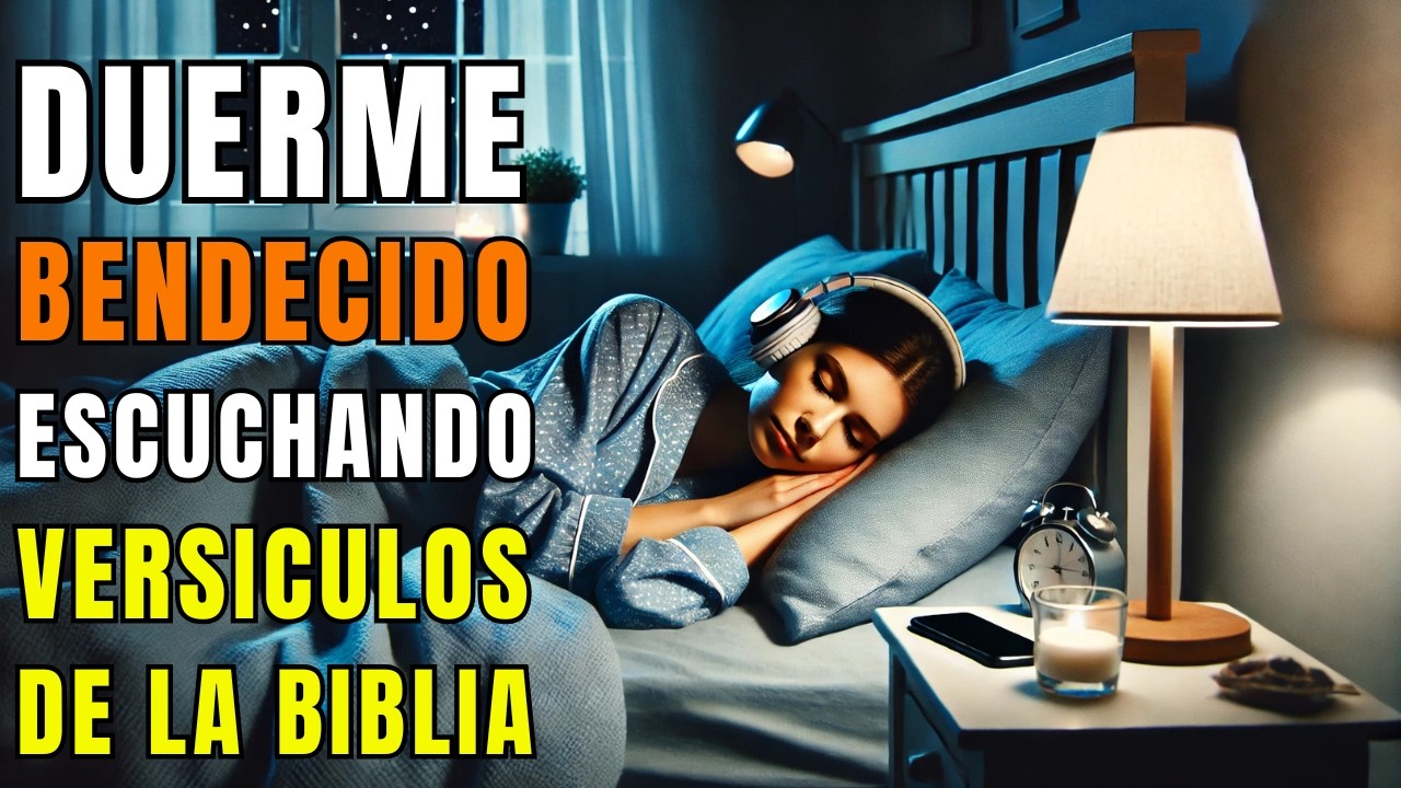 Salmos y Versículos Bíblicos Para Dormir Bendecido | Biblia Hablada | Duerme Con La Palabra de Dios