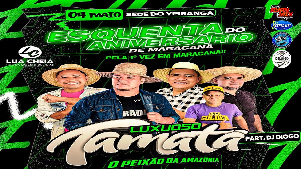 SET AO VIVO LUXUOSO TAMATA EM MARACANÃ 04-05-2024 DJ VALDO ALVES