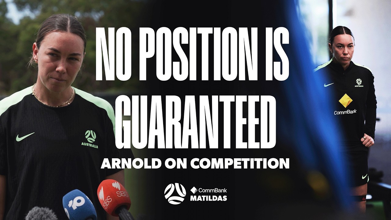 Matildas’ Mackenzie Arnold opens up on competition for spots & AFC Asian Cup ambitions🧤💬