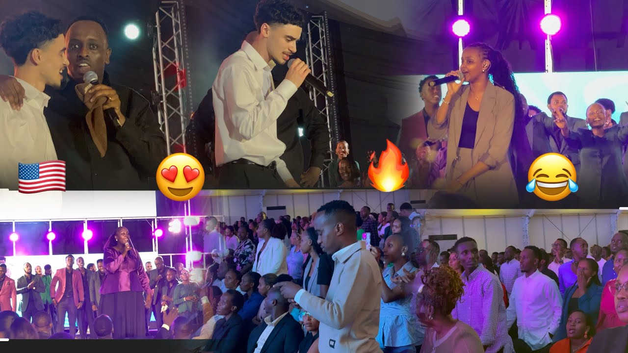 😂Wamwan wumuzungu aririmbany n Confi IYO NIYO DATA😍🔥Mur #concert y #alarm #ministries habay UMUNEZER