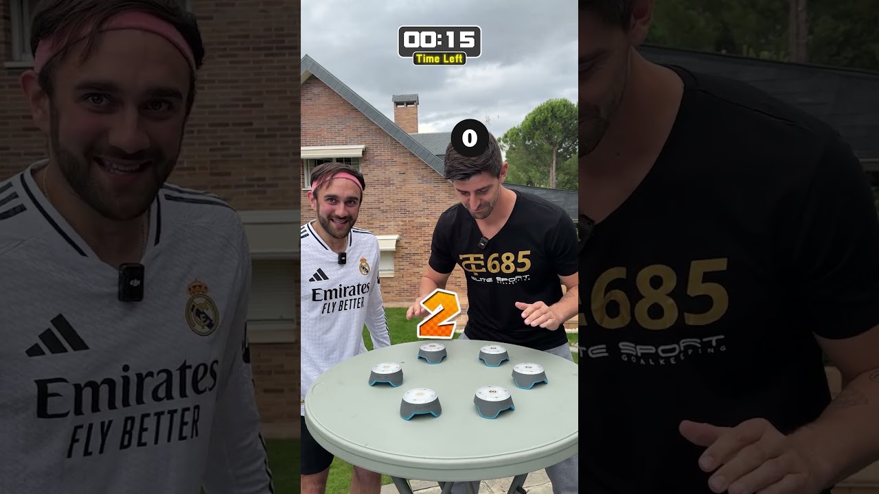Reflex Challenge vs Courtois!