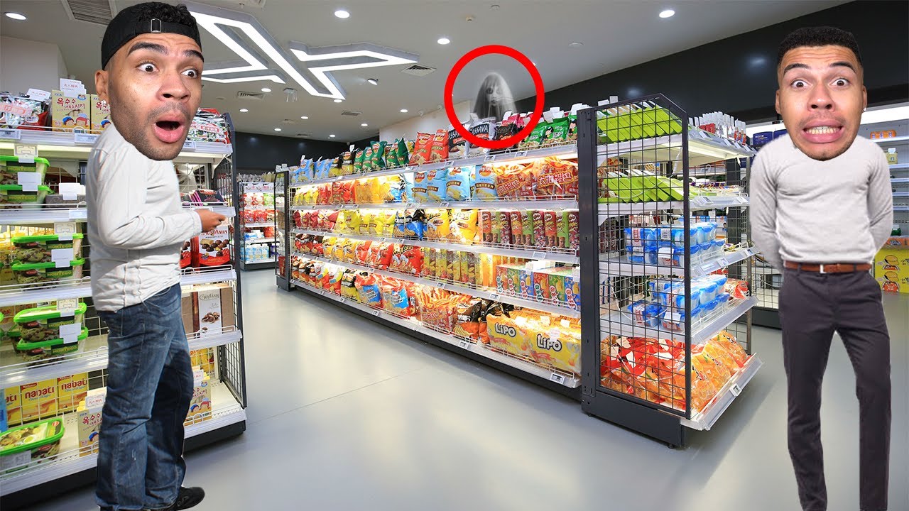 24h ALLEINE IM SUPERMARKT !!! (GRUSELIG) | The Convenience Store