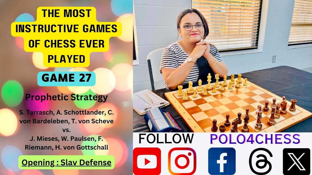 The Most Instructive Games of #Chess Ever Played | Game 27 | Consultation Game | Leipzig 1888 |