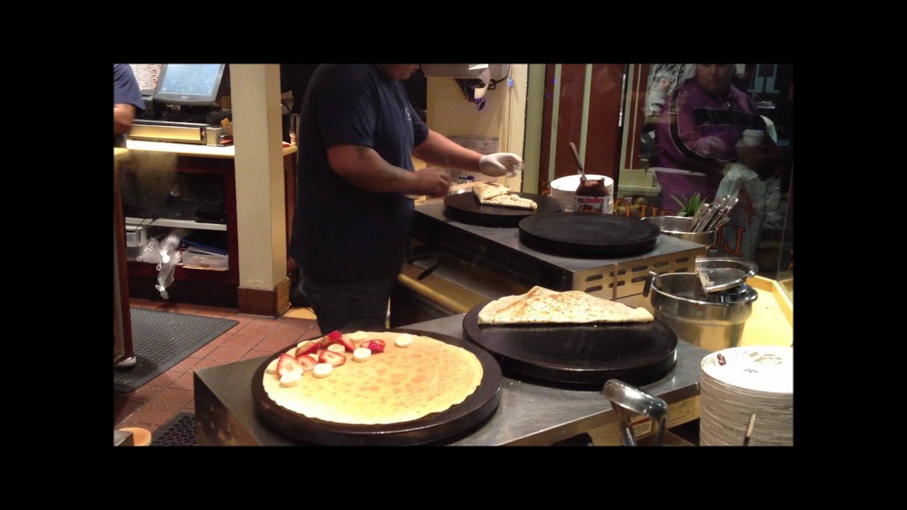 Crepe Cafe at Pier 39 San Francisco