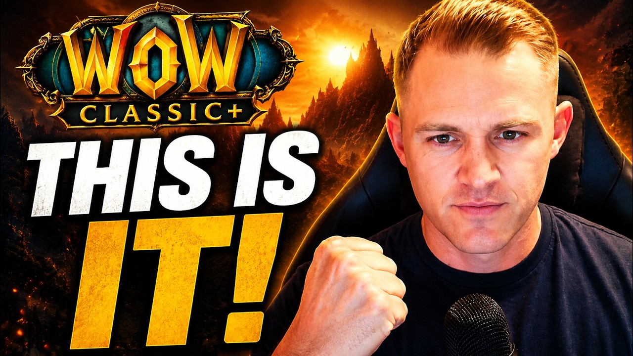 Why WoW Classic+ Will Be PERFECT For Men In Their 30s