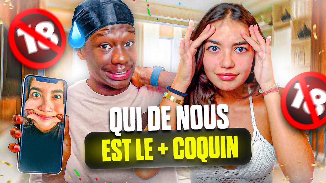 QUI DE NOUS DEUX VERSION COUPLE ! ça se passe pas comme prévu...(feat. ma copine)
