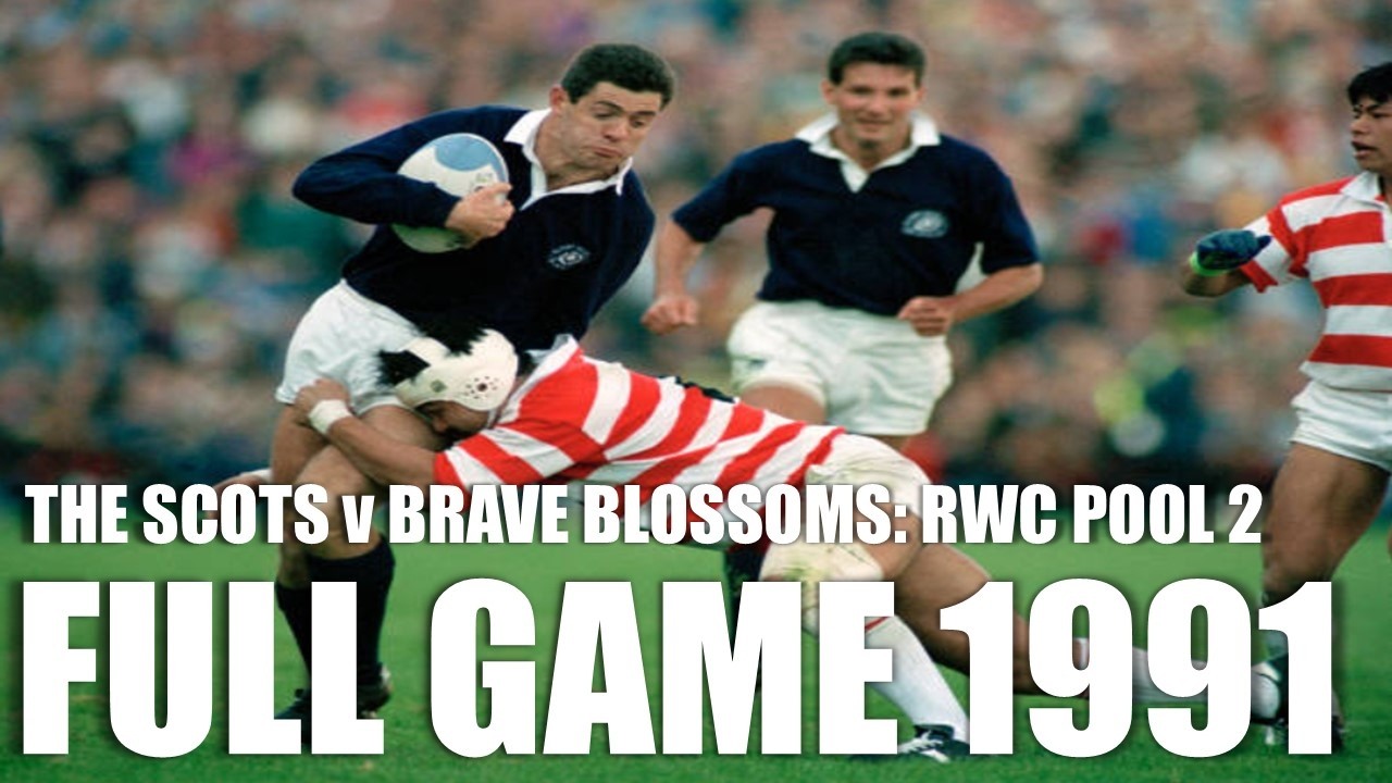 Scotland v Japan | 1991 Rugby World Cup | Pool 2 | Full Game