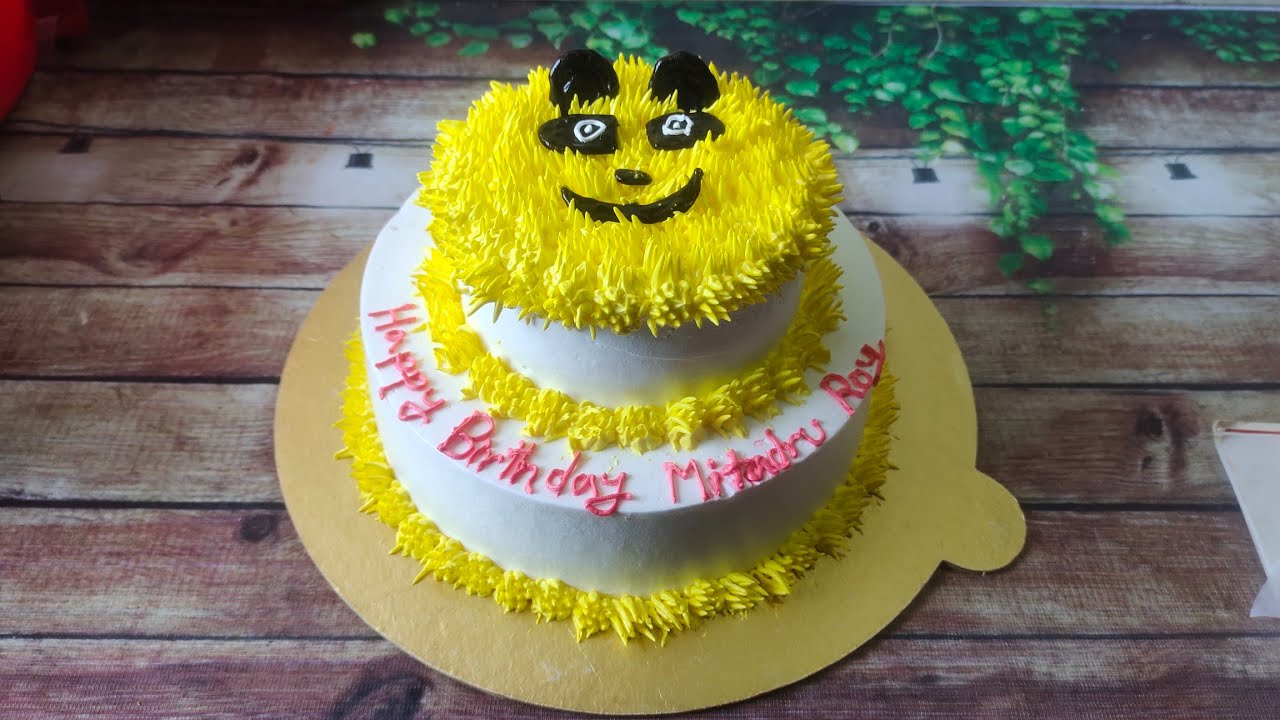 মাত্র ৪ টা ডিম দিয়ে ২তালা কেকের রেসিপি | 2 tier cake recipe | পারফেক্ট স্পঞ্জ কেক + কেক ডেকোরেশন |