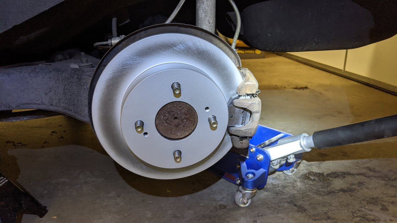 280ZX Rear Brake Pad and Rotor Replacement