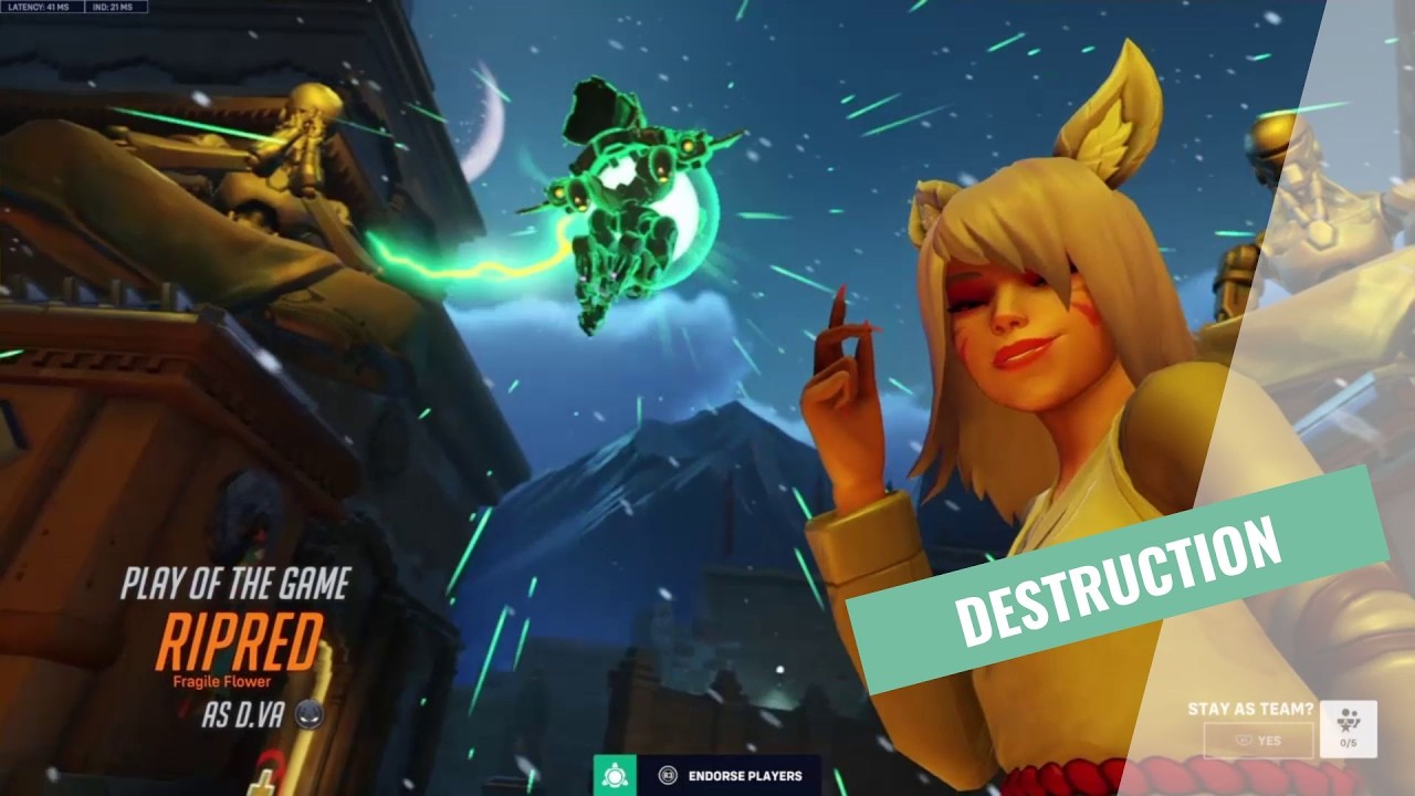 DVa Destruction! *OVERWATCH*