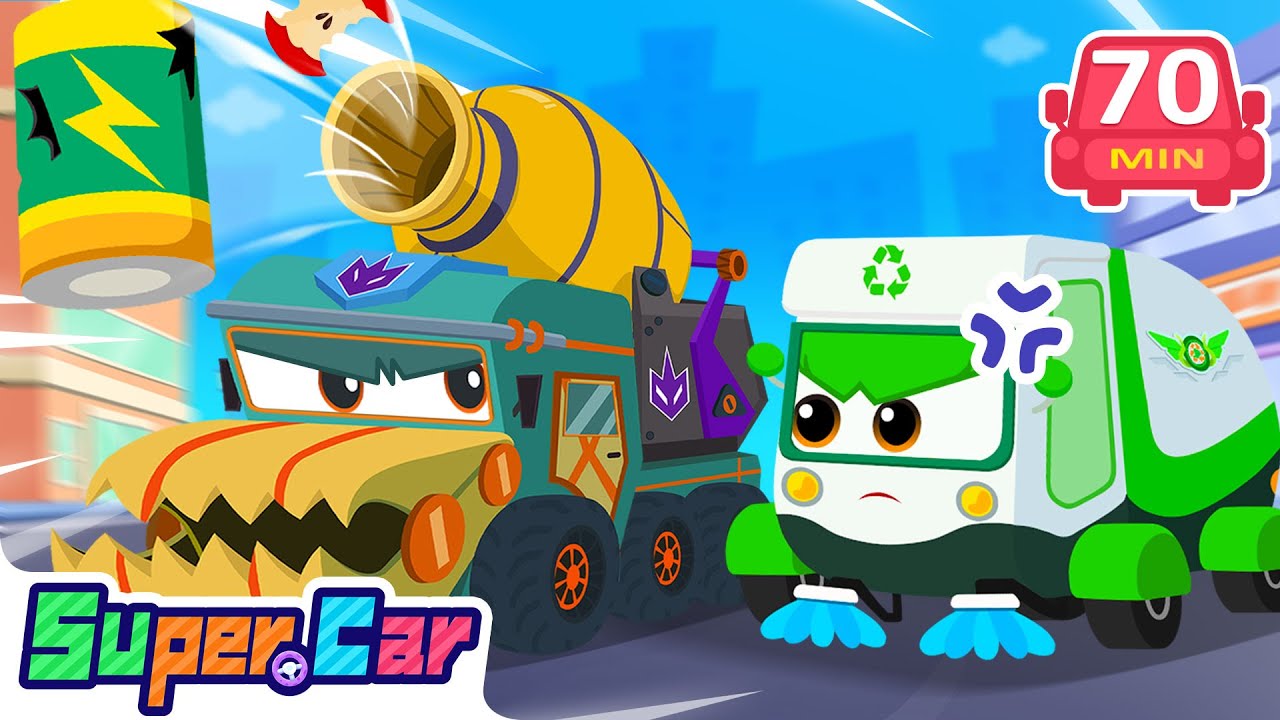 Garbage Truck’s Job Hunt 🚛 | Helpful Rescue Missions | Rescue Cartoons & Kids Cartoons | SuperCar